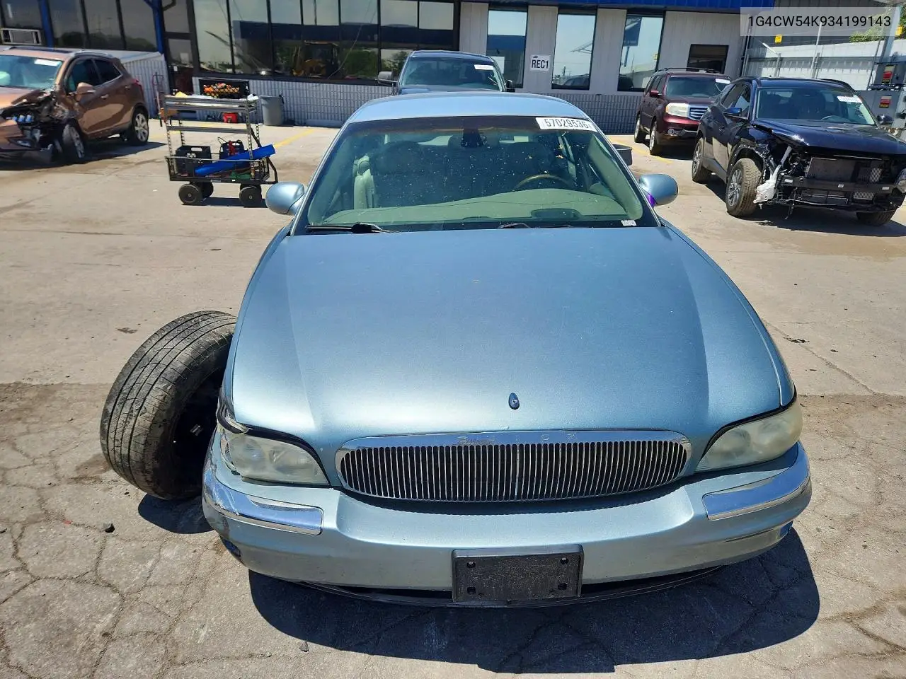 2003 Buick Park Avenue VIN: 1G4CW54K934199143 Lot: 57029536