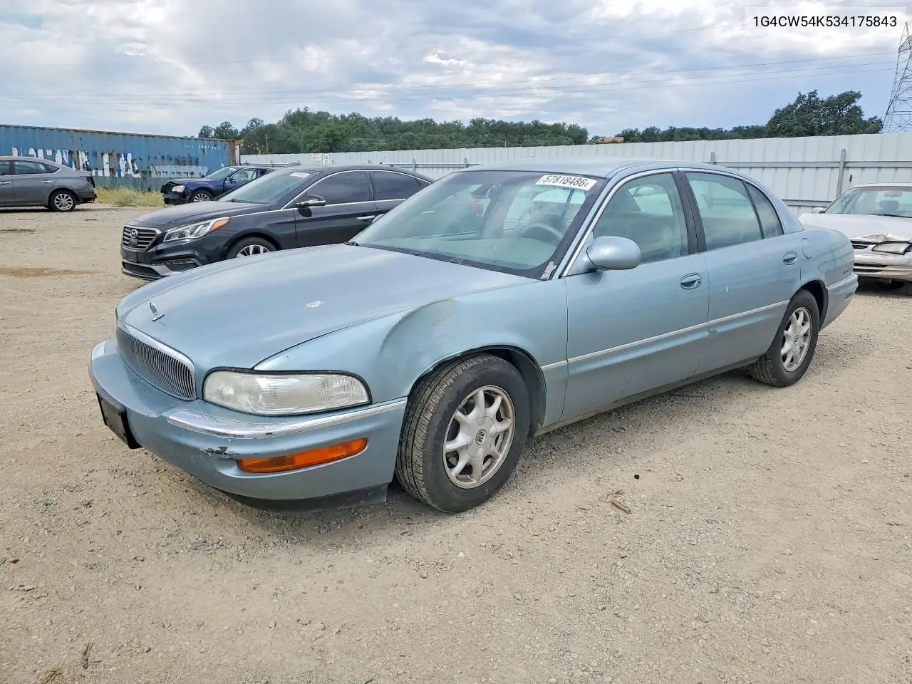 2003 Buick Park Avenue VIN: 1G4CW54K534175843 Lot: 57818486