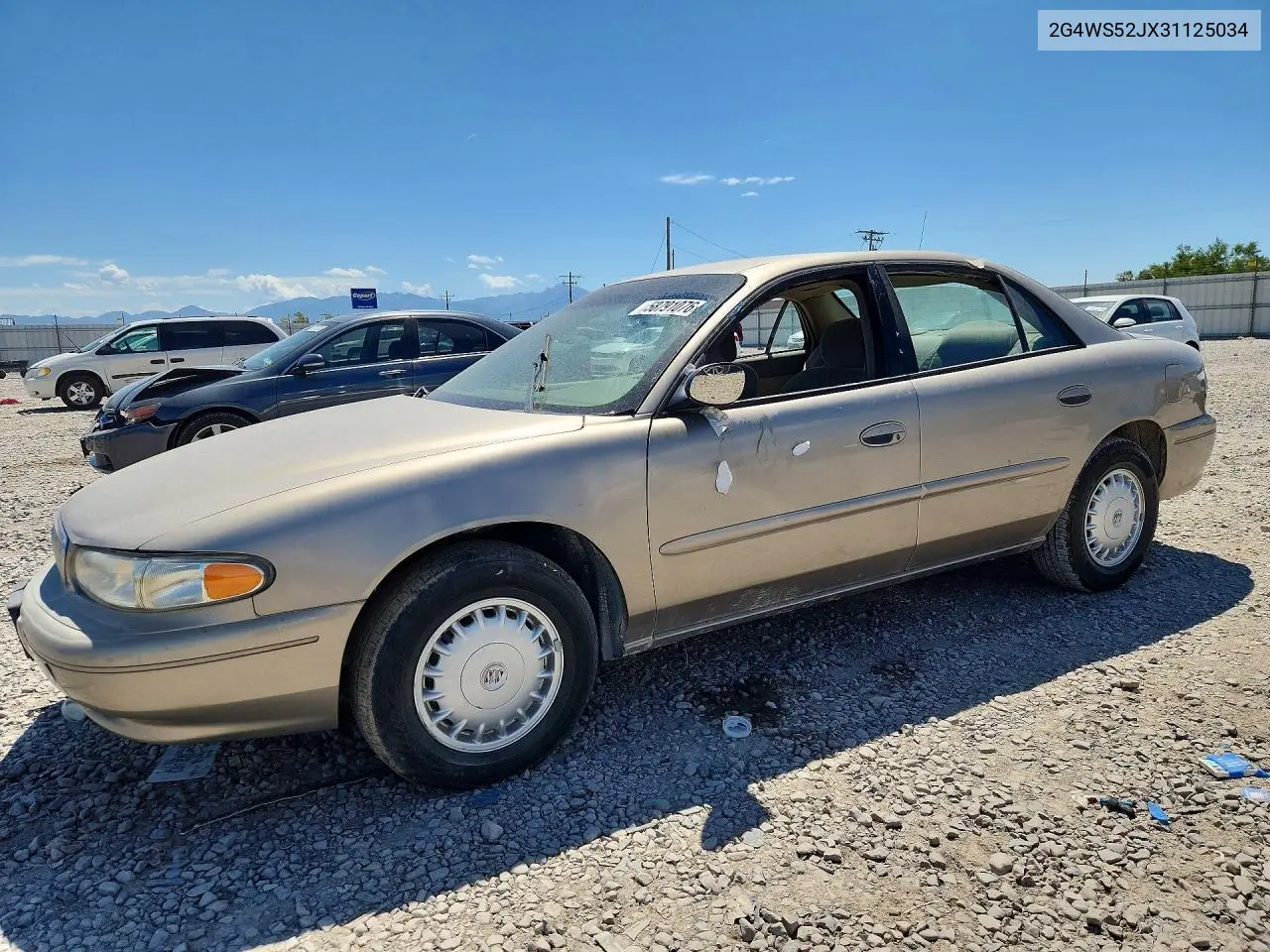 2003 Buick Century Custom VIN: 2G4WS52JX31125034 Lot: 58791076