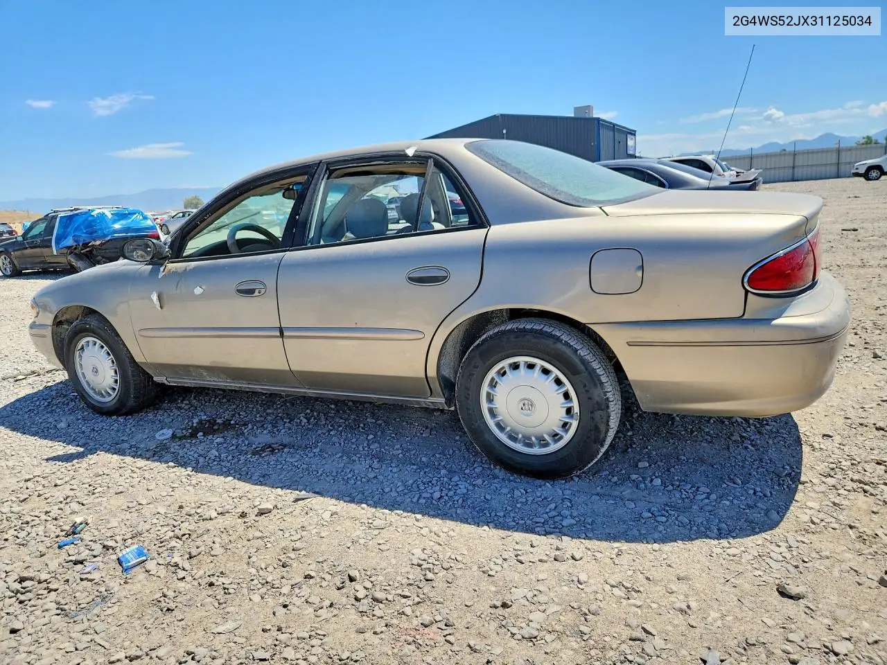 2003 Buick Century Custom VIN: 2G4WS52JX31125034 Lot: 58791076