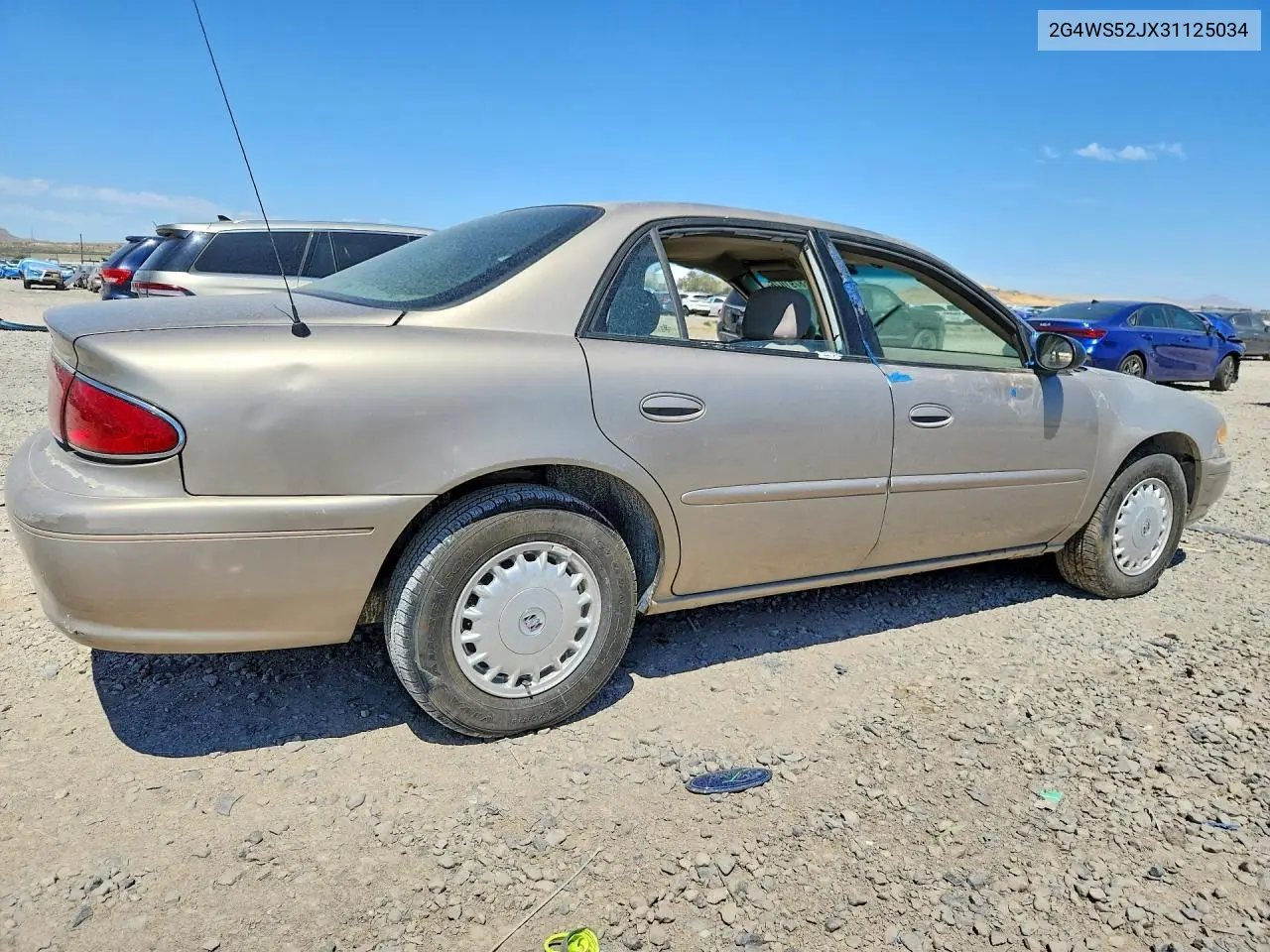 2003 Buick Century Custom VIN: 2G4WS52JX31125034 Lot: 58791076