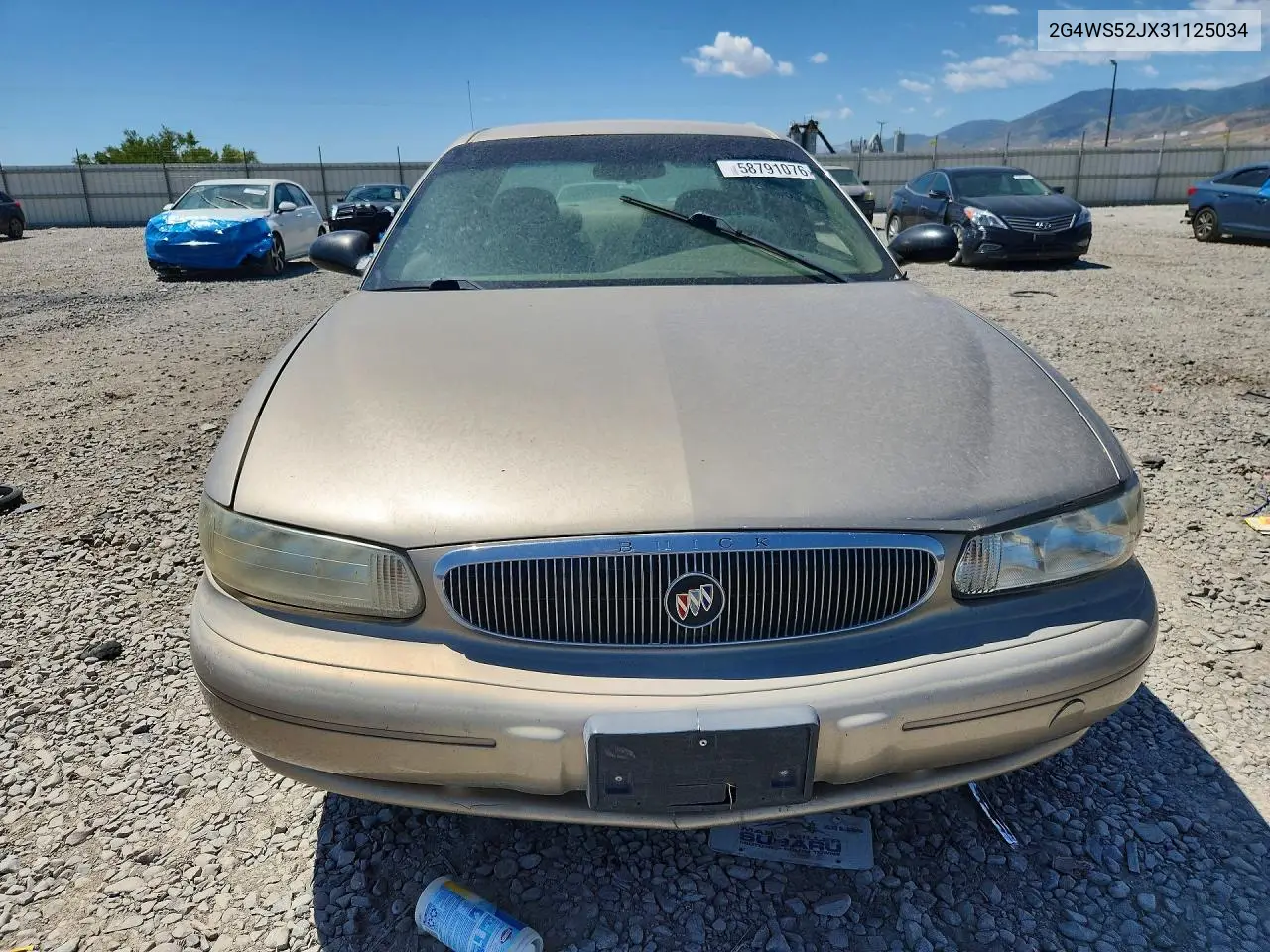 2003 Buick Century Custom VIN: 2G4WS52JX31125034 Lot: 58791076