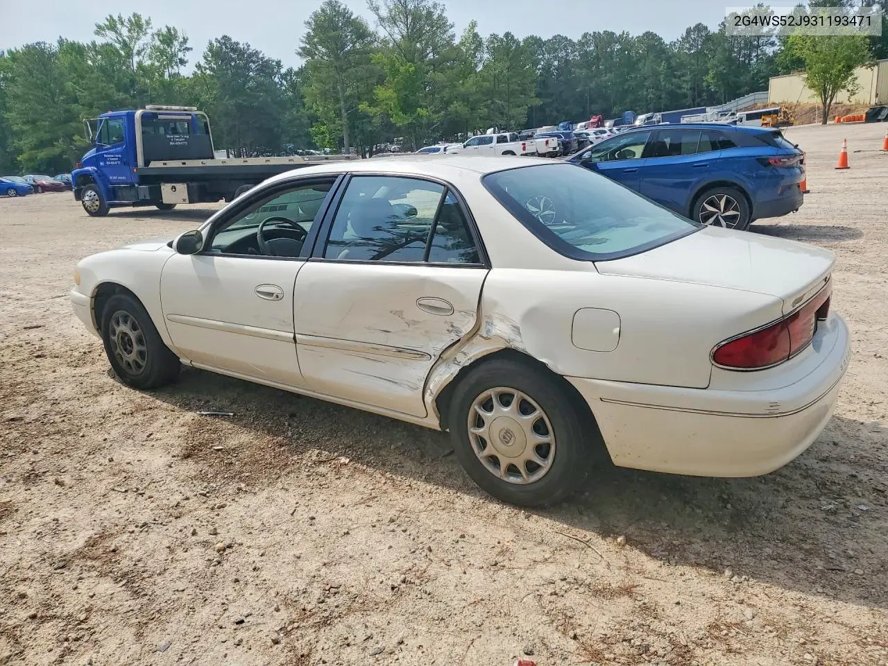 2003 Buick Century Custom VIN: 2G4WS52J931193471 Lot: 58975396