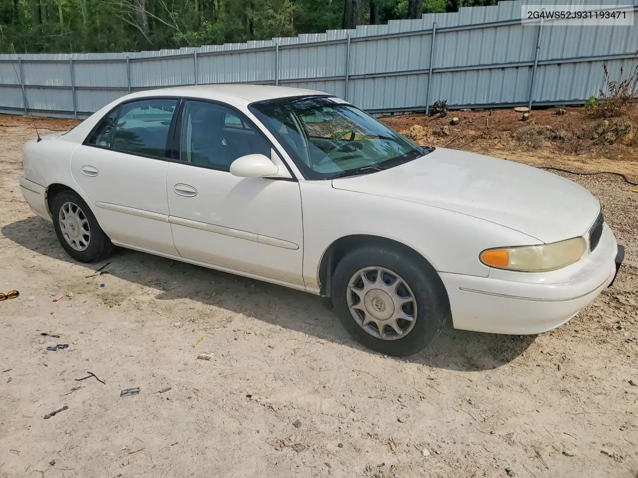 2003 Buick Century Custom VIN: 2G4WS52J931193471 Lot: 58975396