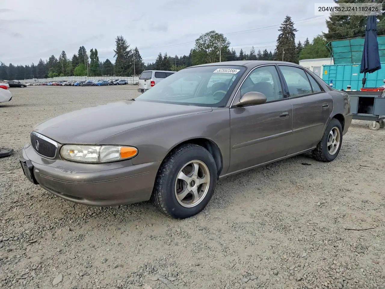 2004 Buick Century Custom VIN: 2G4WS52J241182426 Lot: 52552356