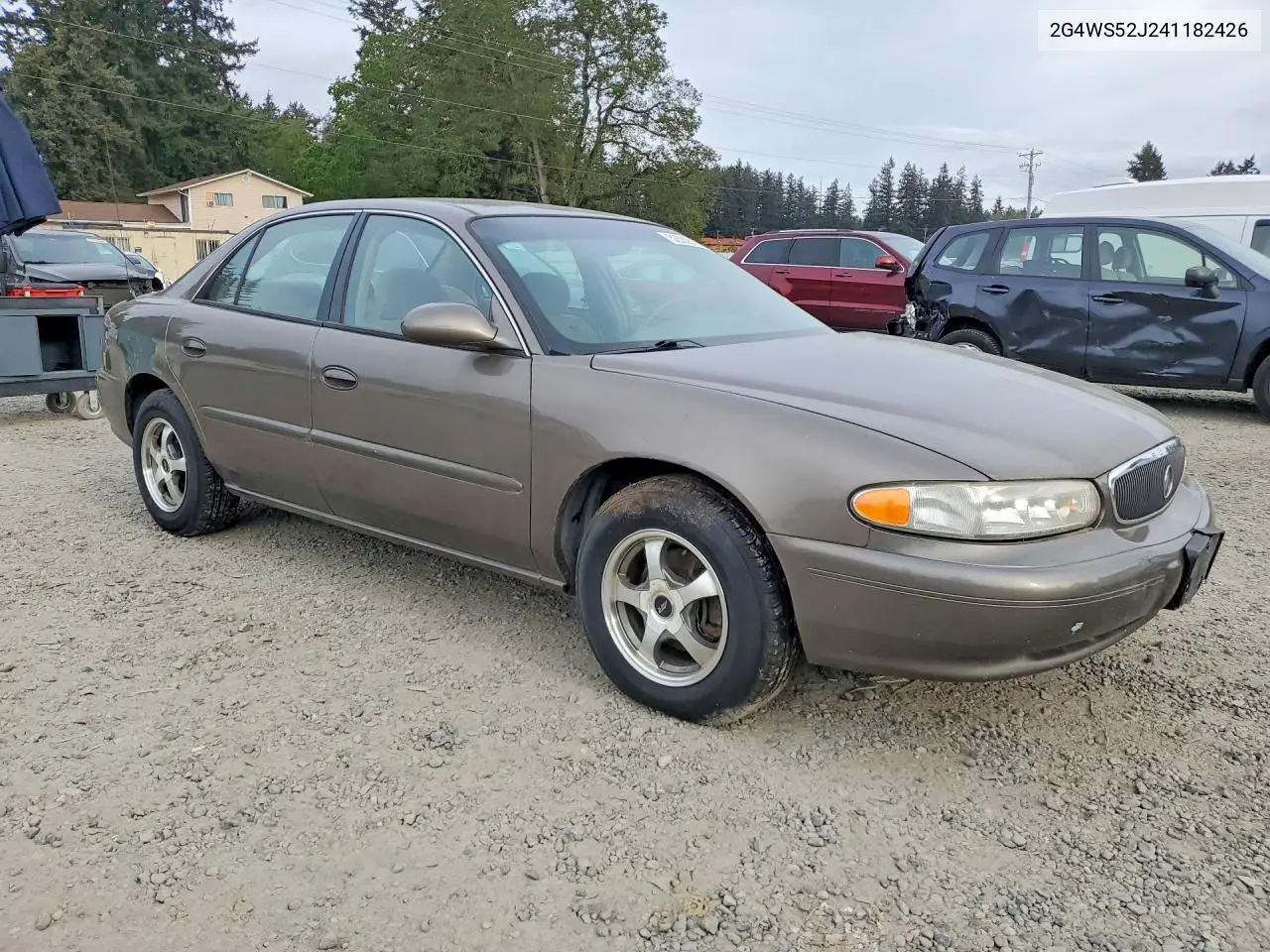 2004 Buick Century Custom VIN: 2G4WS52J241182426 Lot: 52552356