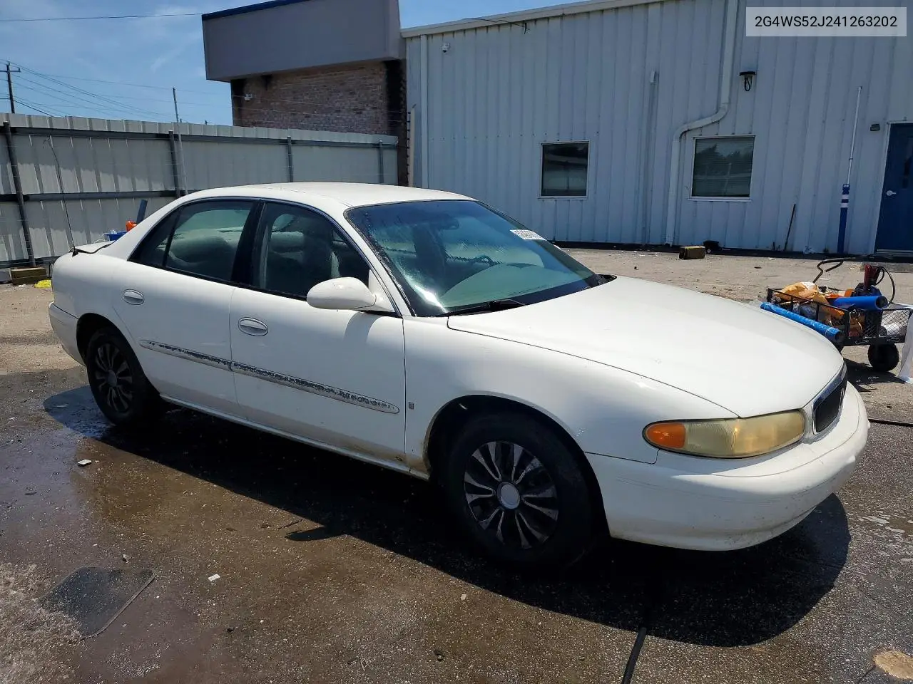 2004 Buick Century Custom VIN: 2G4WS52J241263202 Lot: 58486206