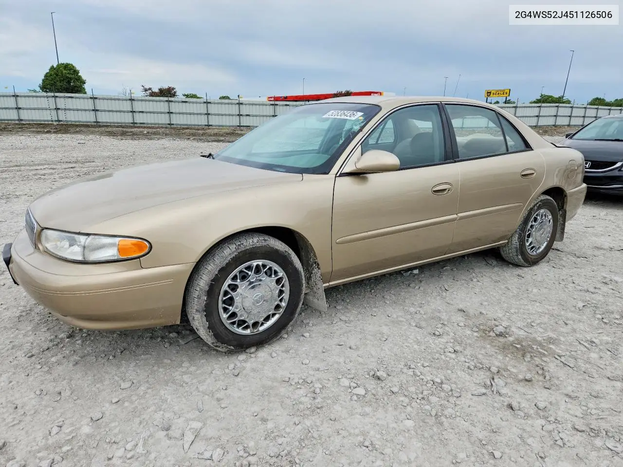 2005 Buick Century Custom VIN: 2G4WS52J451126506 Lot: 52836436