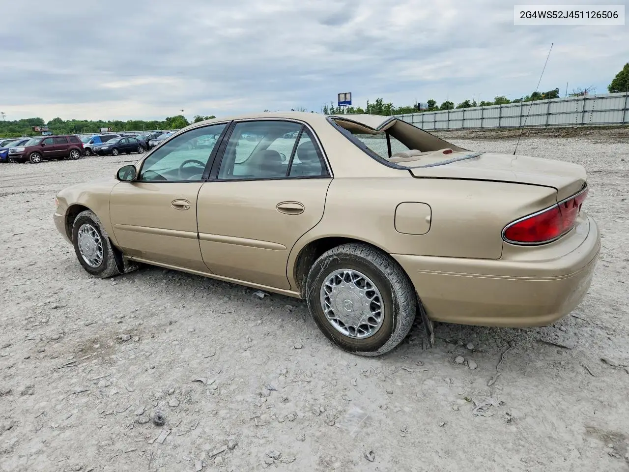 2005 Buick Century Custom VIN: 2G4WS52J451126506 Lot: 52836436