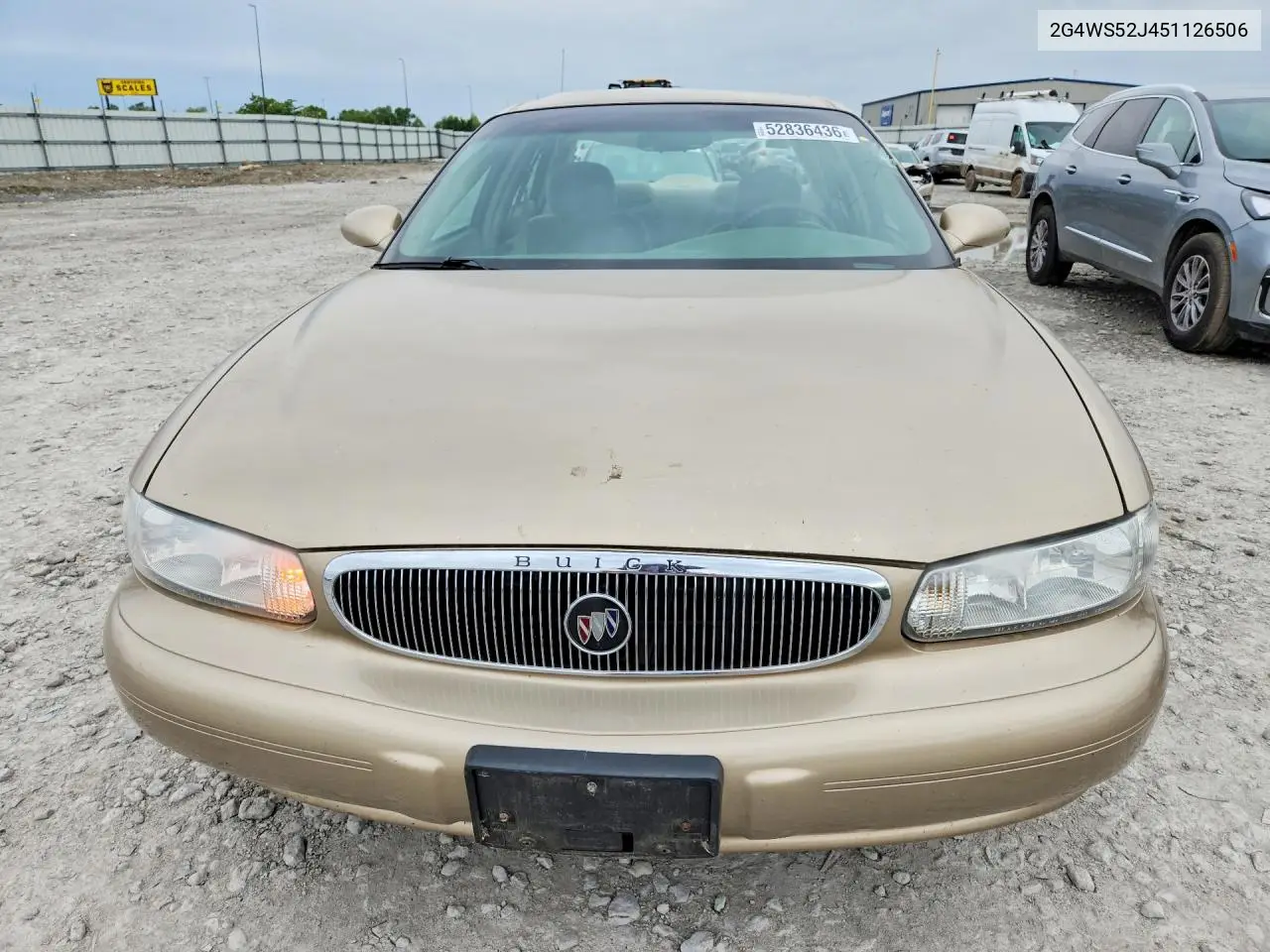 2005 Buick Century Custom VIN: 2G4WS52J451126506 Lot: 52836436