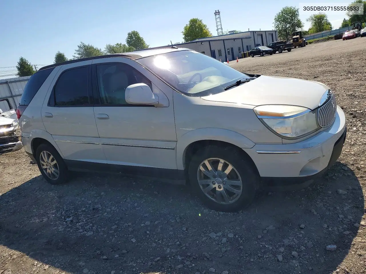 2005 Buick Rendezvous Cx VIN: 3G5DB03715S558533 Lot: 52884496