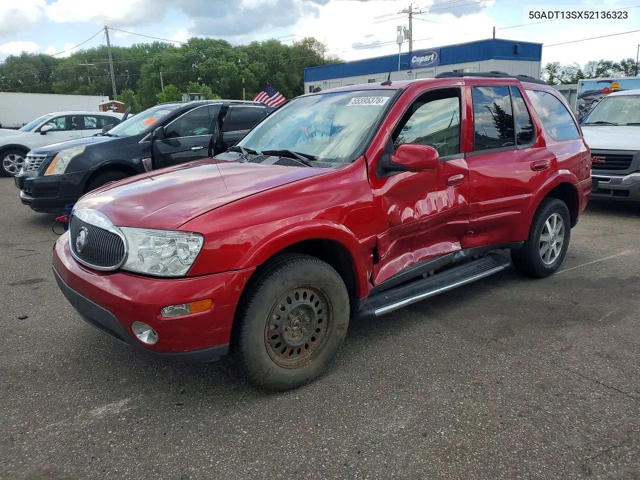 2005 Buick Rainier Cxl VIN: 5GADT13SX52136323 Lot: 55595376