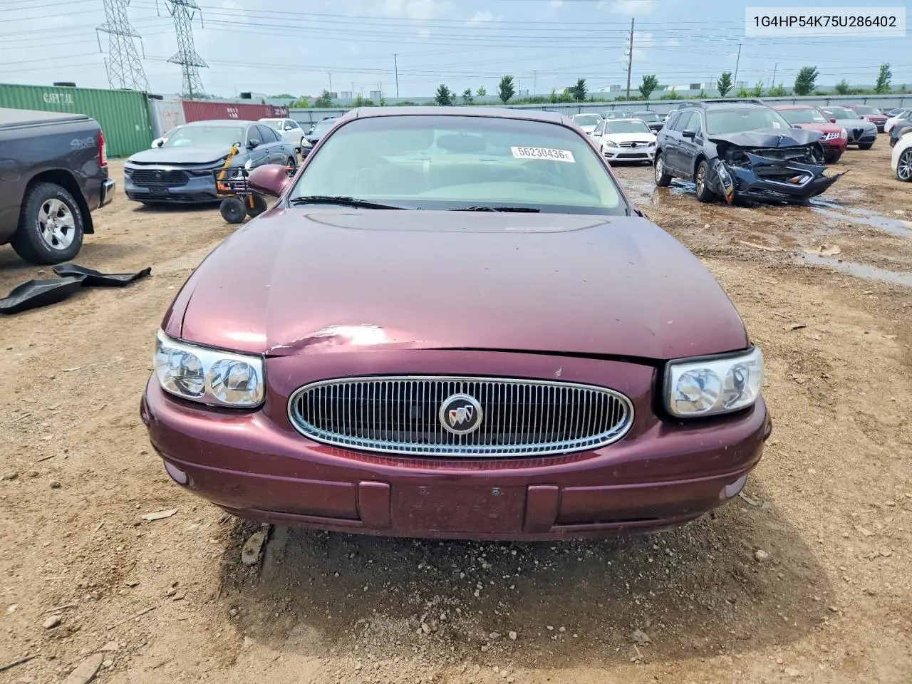 2005 Buick Lesabre Custom VIN: 1G4HP54K75U286402 Lot: 56230436