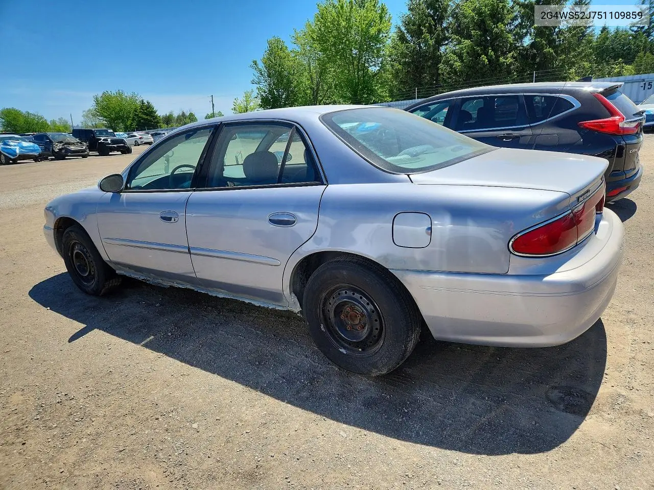 2005 Buick Century Custom VIN: 2G4WS52J751109859 Lot: 56419236