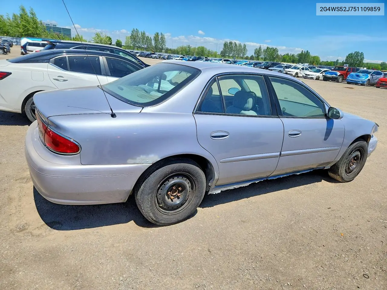 2005 Buick Century Custom VIN: 2G4WS52J751109859 Lot: 56419236