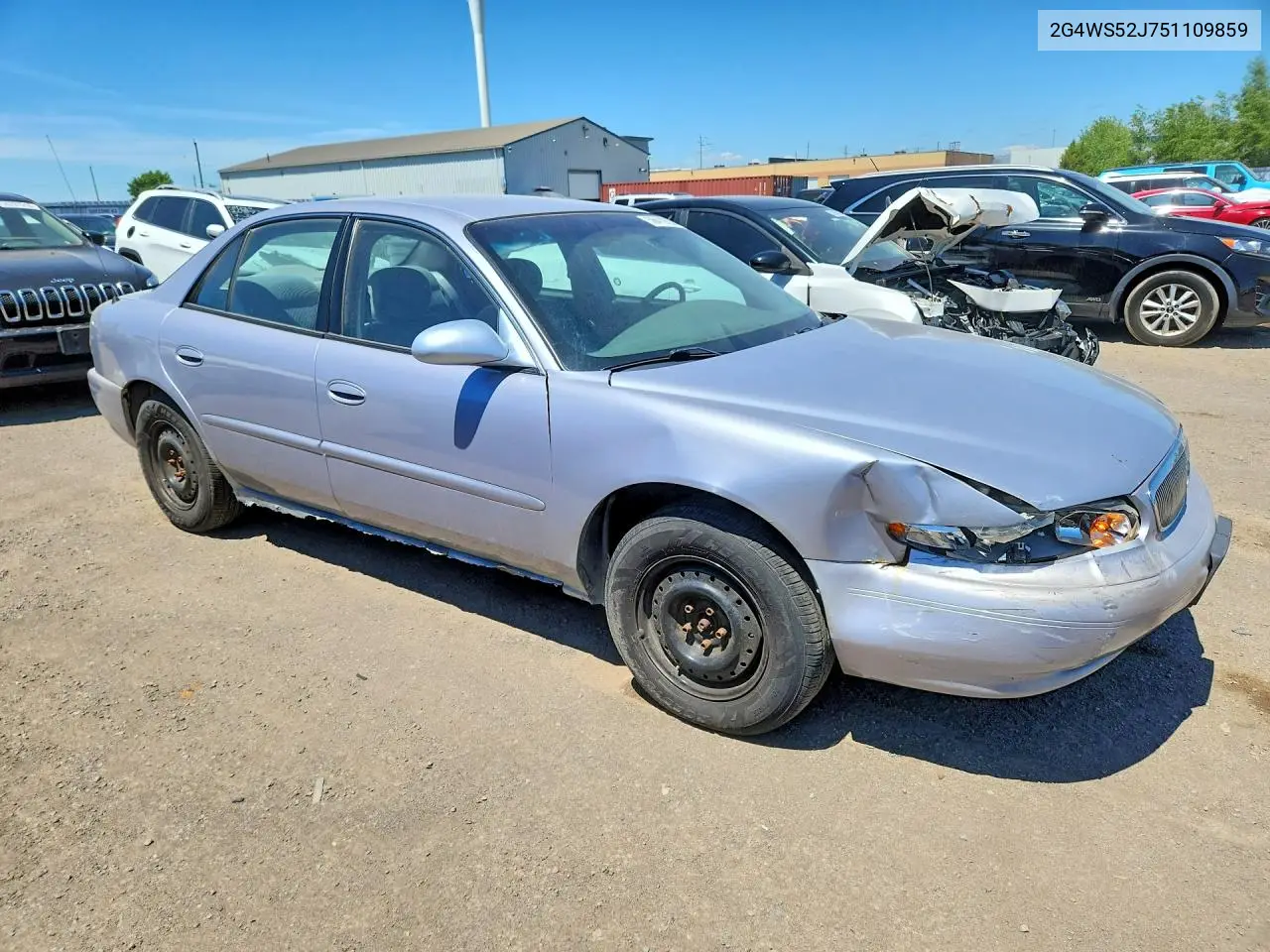 2005 Buick Century Custom VIN: 2G4WS52J751109859 Lot: 56419236