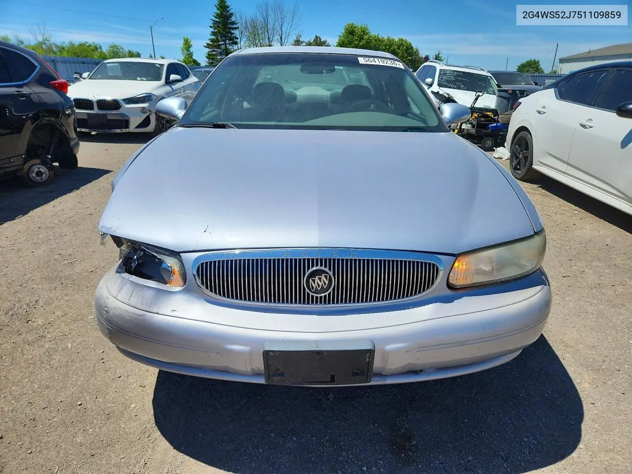 2005 Buick Century Custom VIN: 2G4WS52J751109859 Lot: 56419236