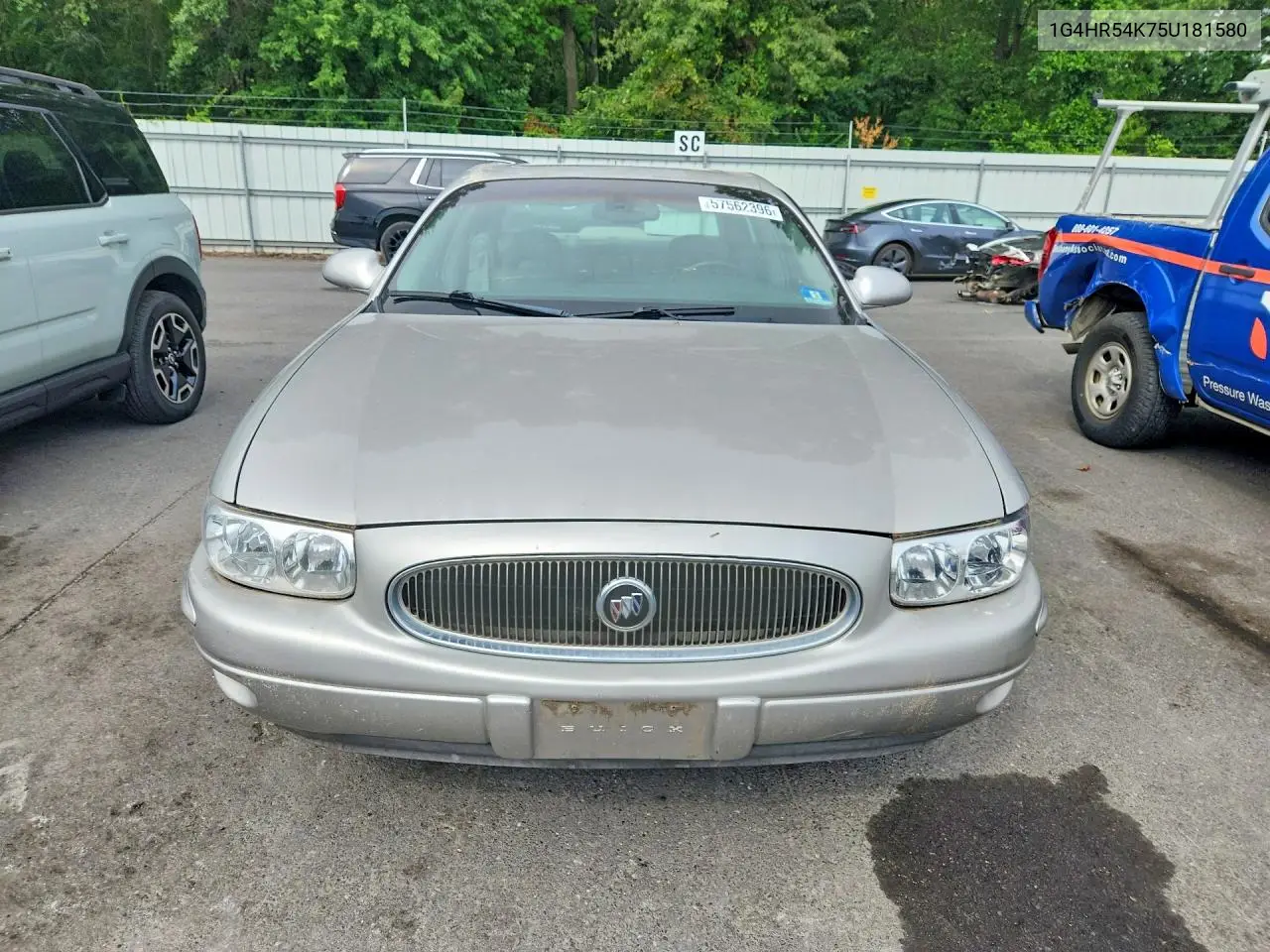 2005 Buick Lesabre Limited VIN: 1G4HR54K75U181580 Lot: 57562396