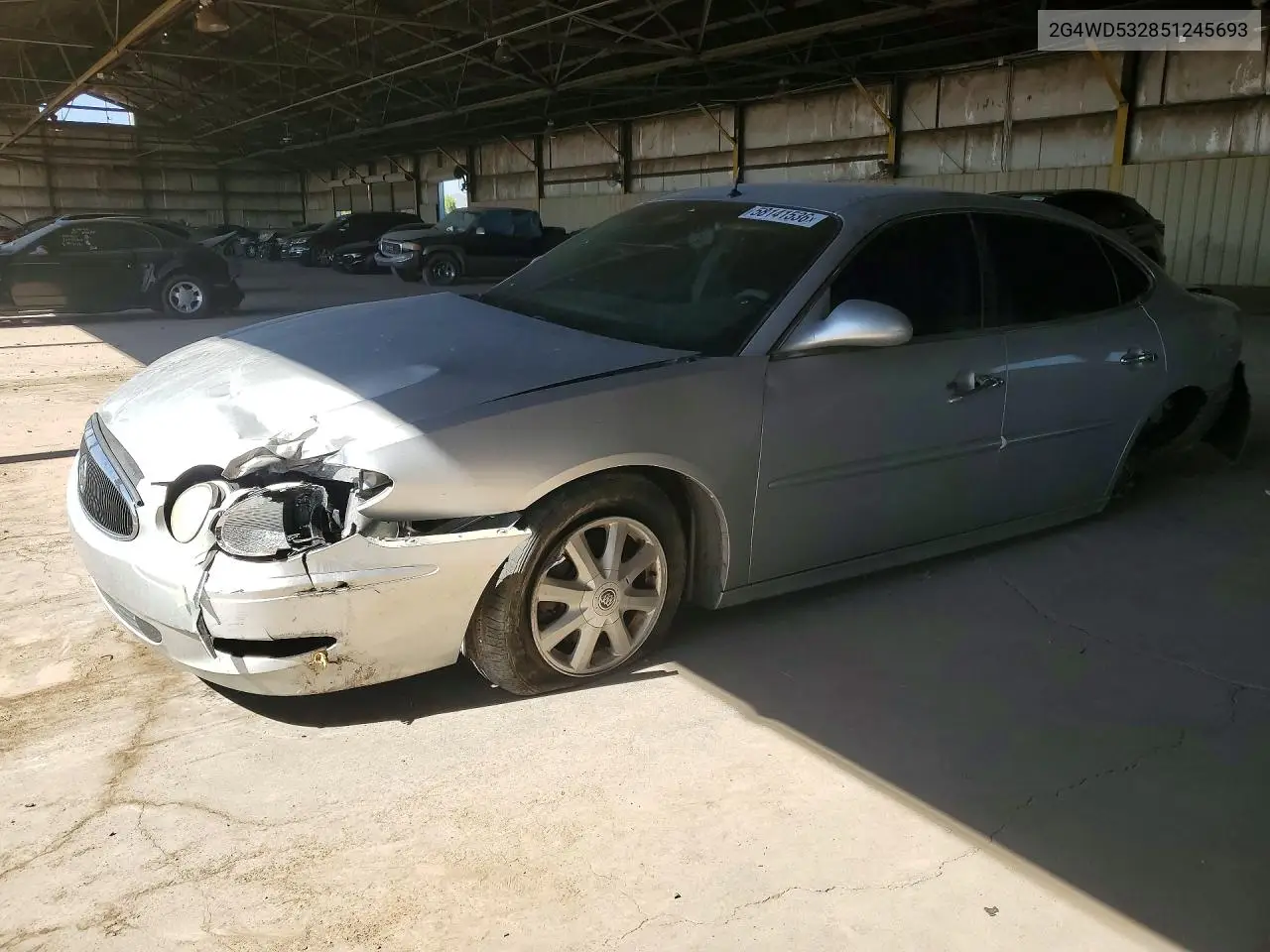 2005 Buick Lacrosse Cxl VIN: 2G4WD532851245693 Lot: 58141536