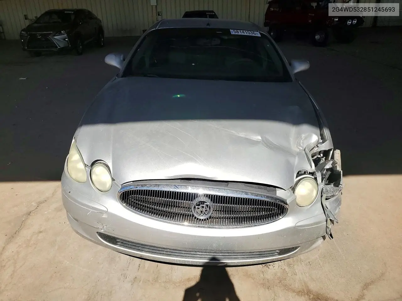 2005 Buick Lacrosse Cxl VIN: 2G4WD532851245693 Lot: 58141536