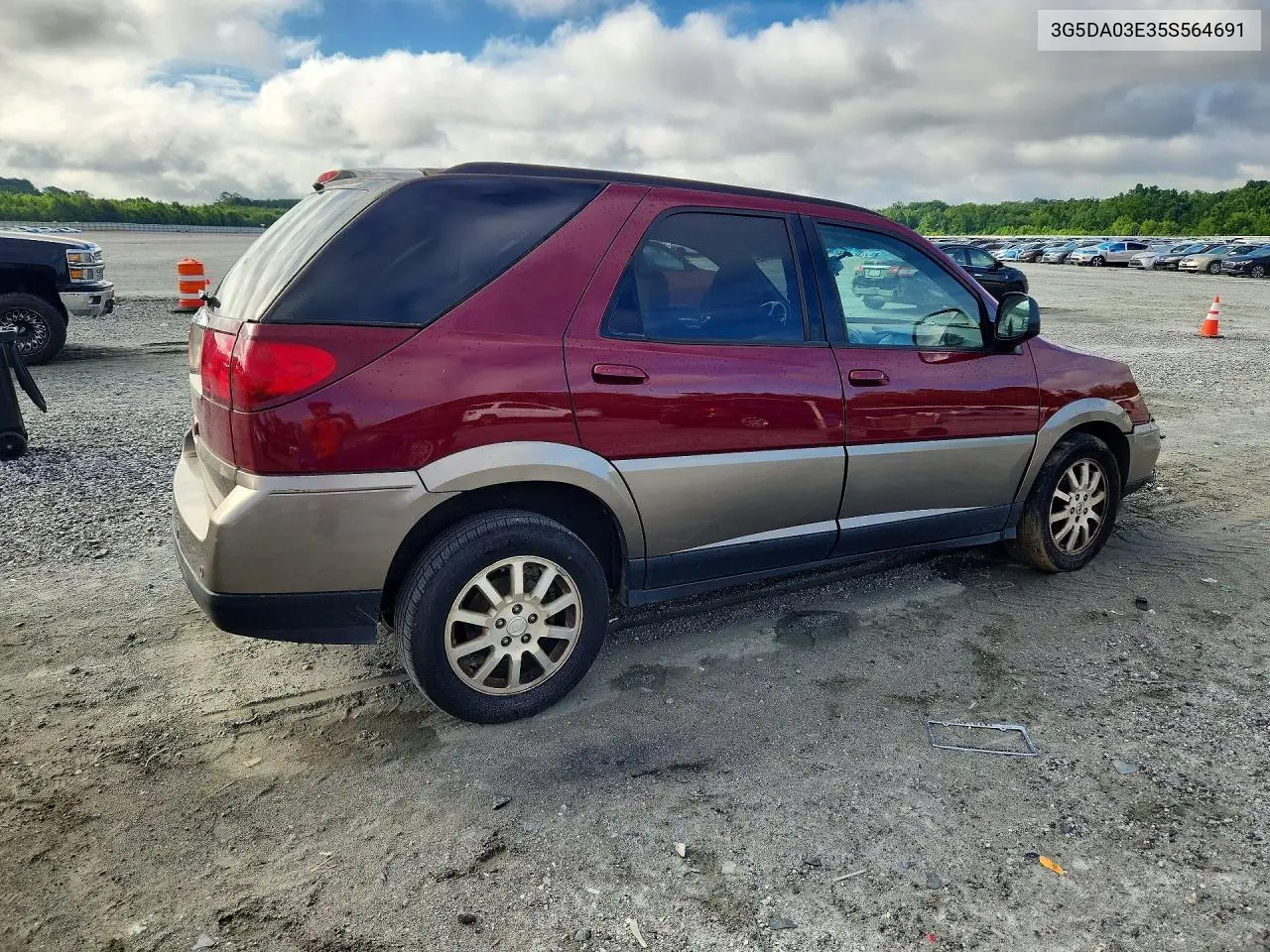 2005 Buick Rendezvous Cx VIN: 3G5DA03E35S564691 Lot: 58375506