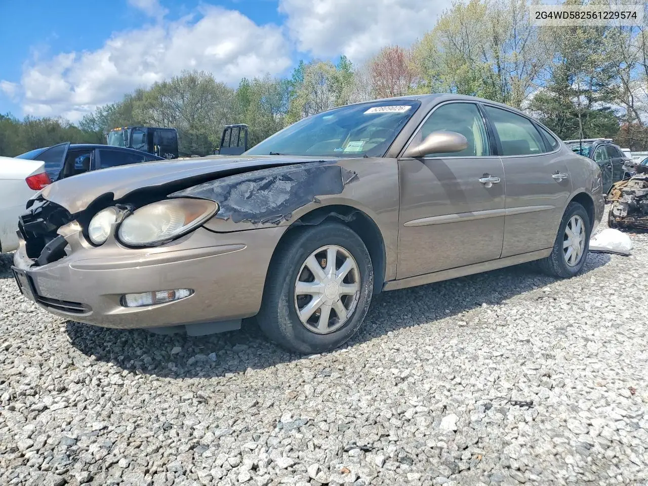 2006 Buick Lacrosse Cxl VIN: 2G4WD582561229574 Lot: 52809026