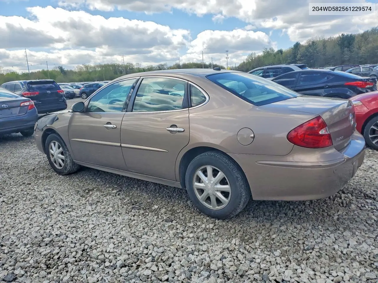 2006 Buick Lacrosse Cxl VIN: 2G4WD582561229574 Lot: 52809026