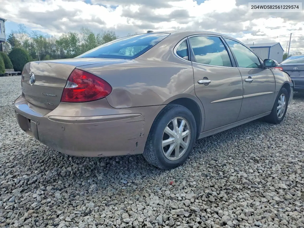 2006 Buick Lacrosse Cxl VIN: 2G4WD582561229574 Lot: 52809026