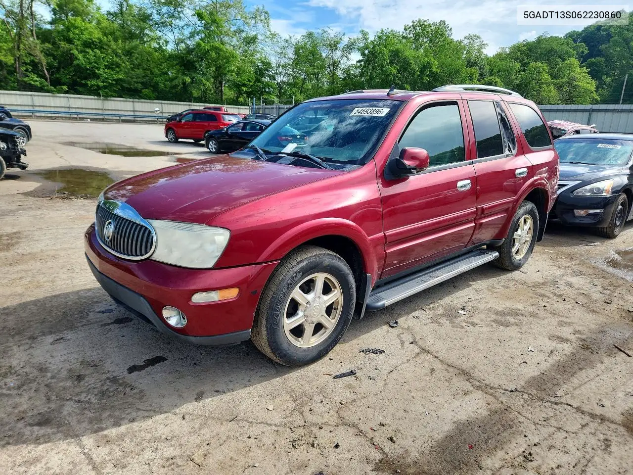 2006 Buick Rainier Cxl VIN: 5GADT13S062230860 Lot: 54693896