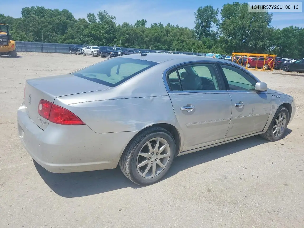 2006 Buick Lucerne Cxl VIN: 1G4HR57Y26U180113 Lot: 55964266