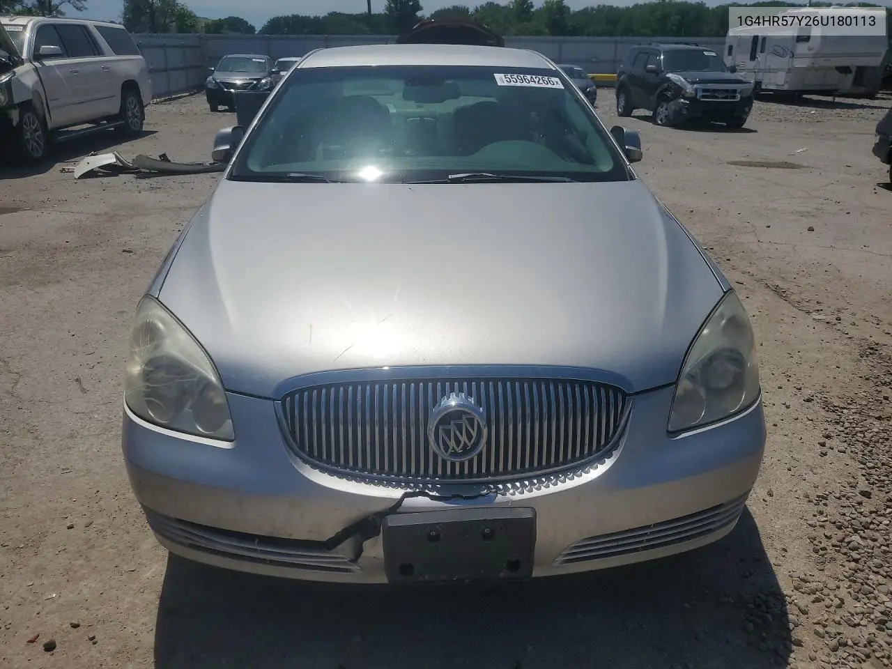 2006 Buick Lucerne Cxl VIN: 1G4HR57Y26U180113 Lot: 55964266