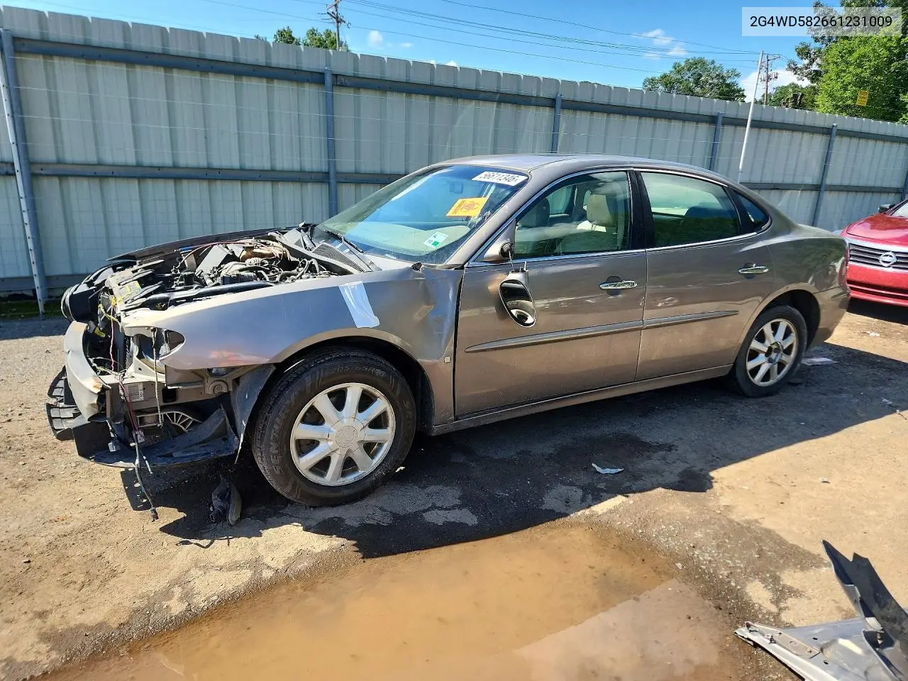 2006 Buick Lacrosse Cxl VIN: 2G4WD582661231009 Lot: 56611346