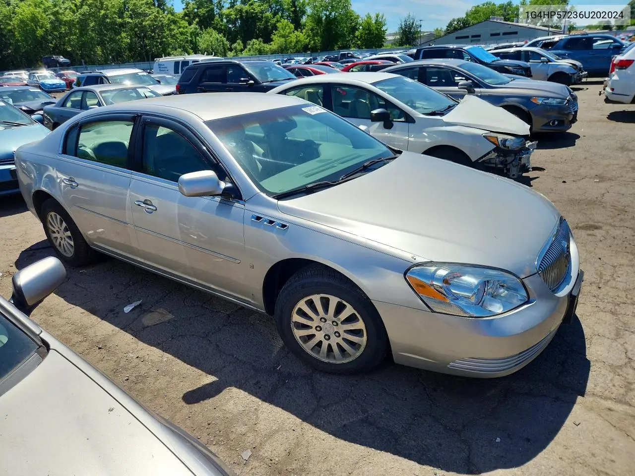 2006 Buick Lucerne Cx VIN: 1G4HP57236U202024 Lot: 56815466