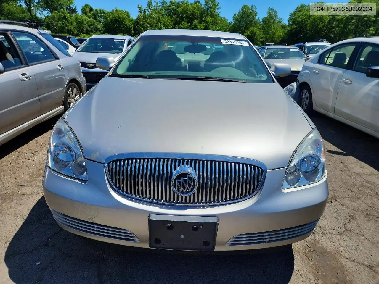 2006 Buick Lucerne Cx VIN: 1G4HP57236U202024 Lot: 56815466