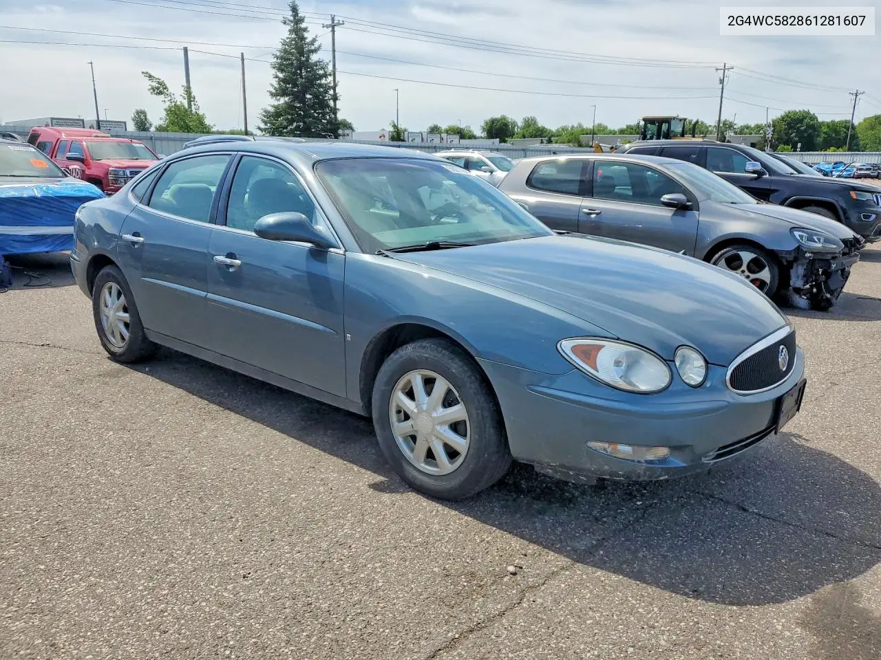2006 Buick Lacrosse Cx VIN: 2G4WC582861281607 Lot: 56977616