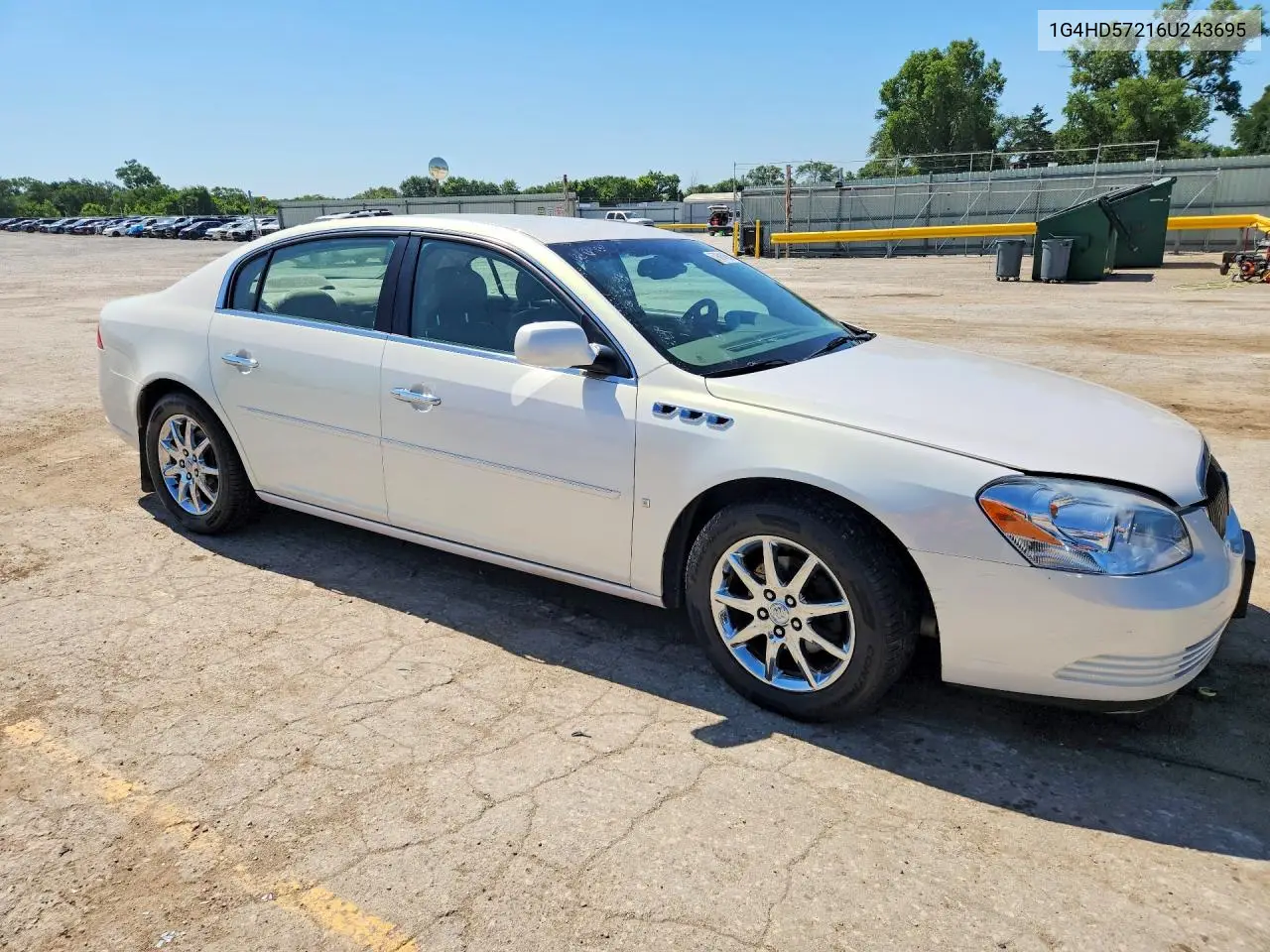 2006 Buick Lucerne Cxl VIN: 1G4HD57216U243695 Lot: 57691456