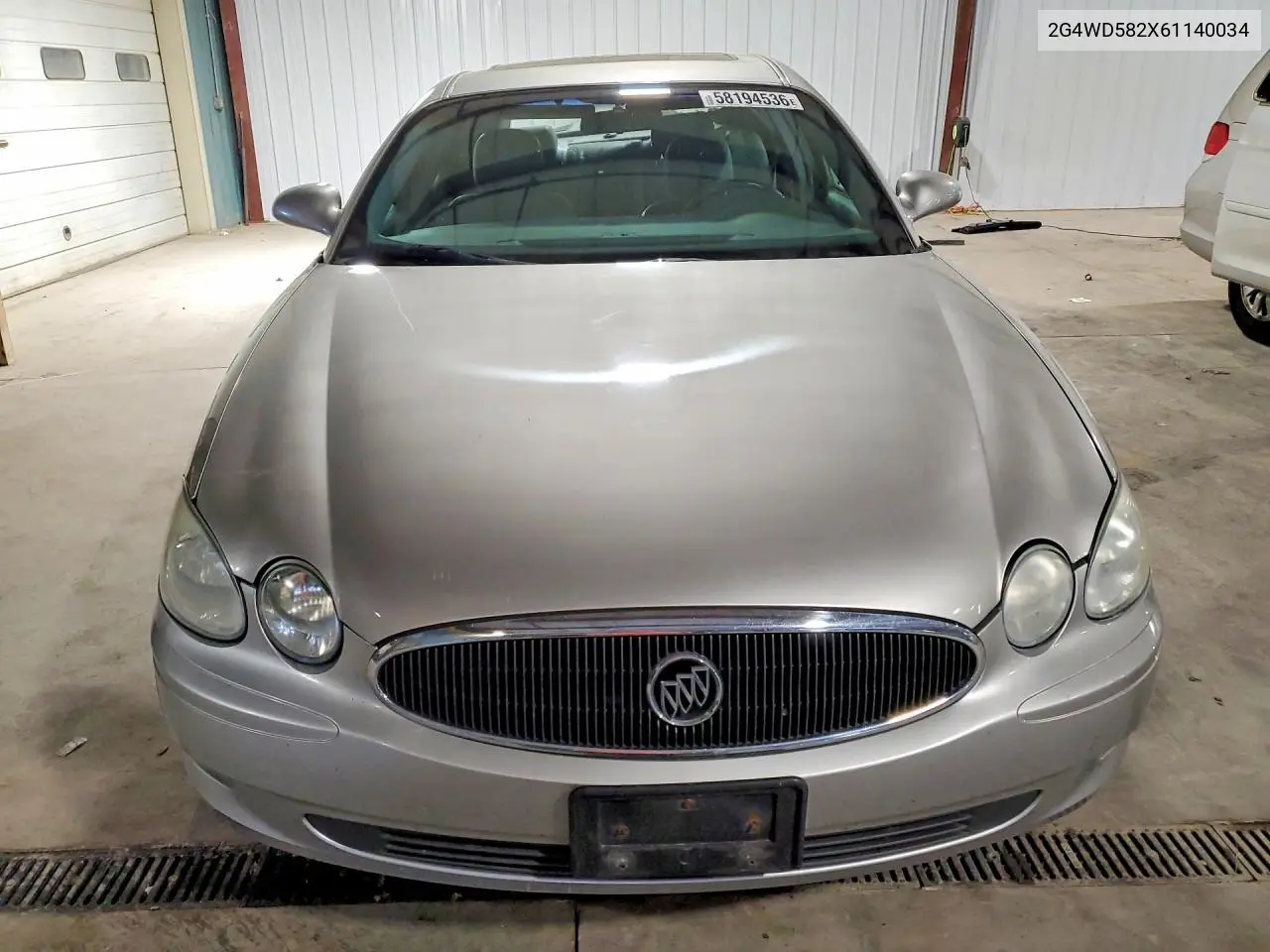 2006 Buick Lacrosse Cxl VIN: 2G4WD582X61140034 Lot: 58194536