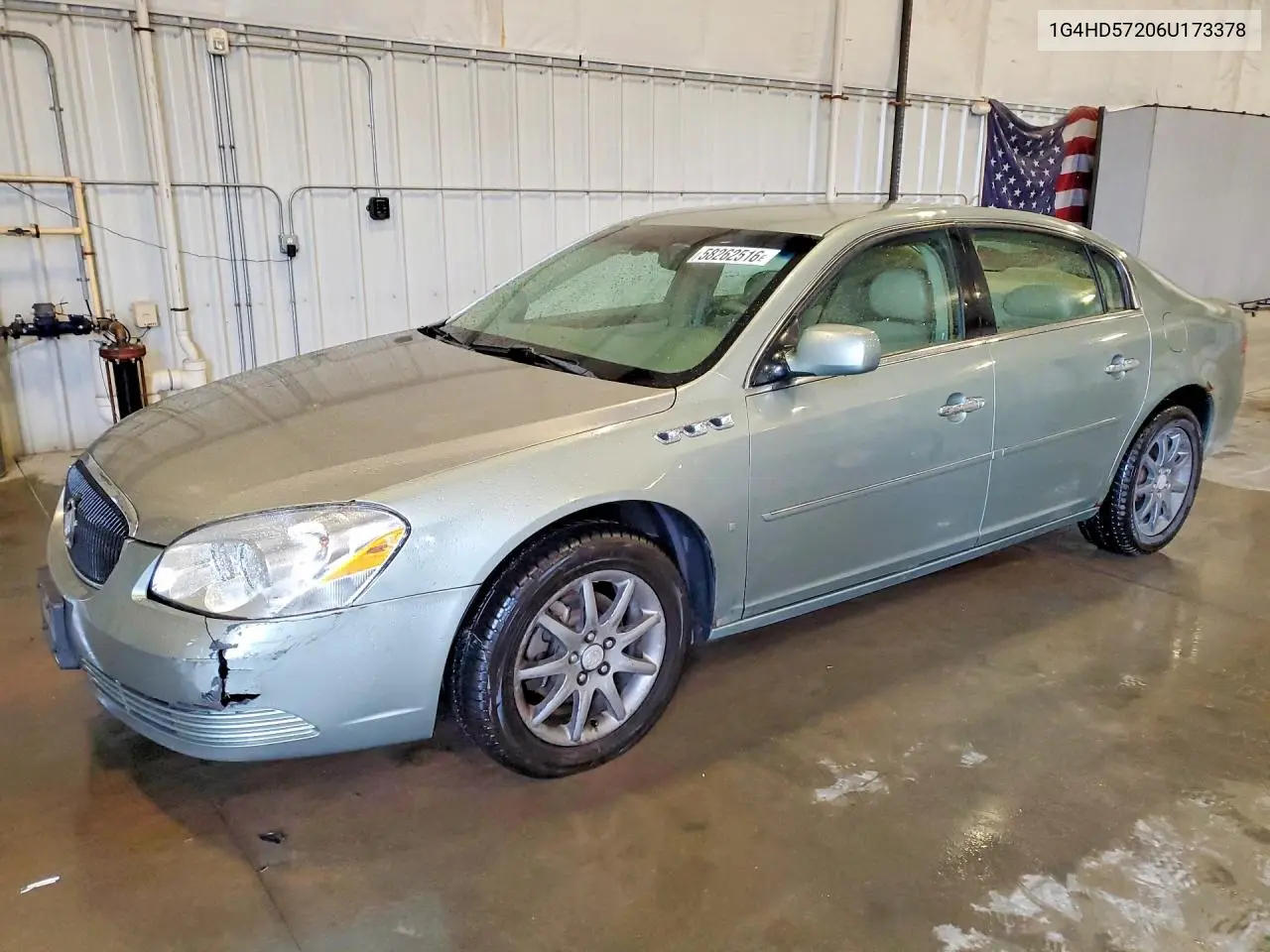 2006 Buick Lucern VIN: 1G4HD57206U173378 Lot: 58262516