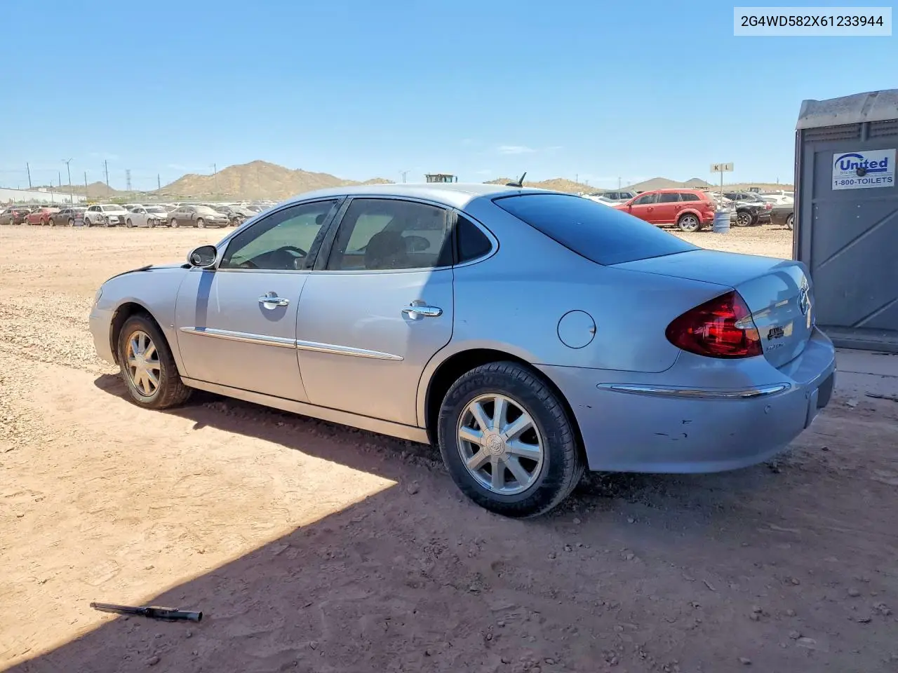 2006 Buick Lacrosse Cxl VIN: 2G4WD582X61233944 Lot: 58659616