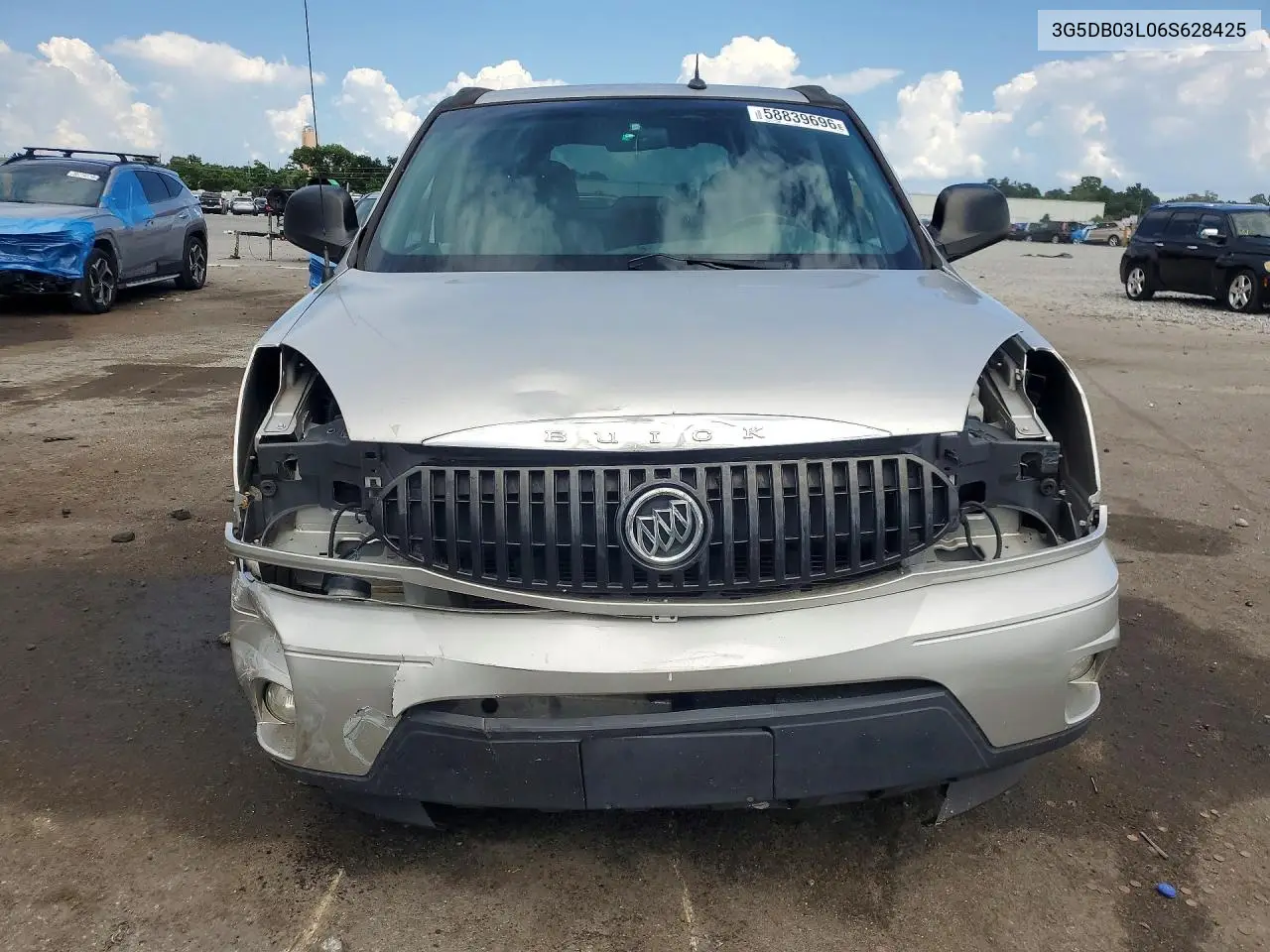 2006 Buick Rendezvous Cx/Cxl VIN: 3G5DB03L06S628425 Lot: 58839696