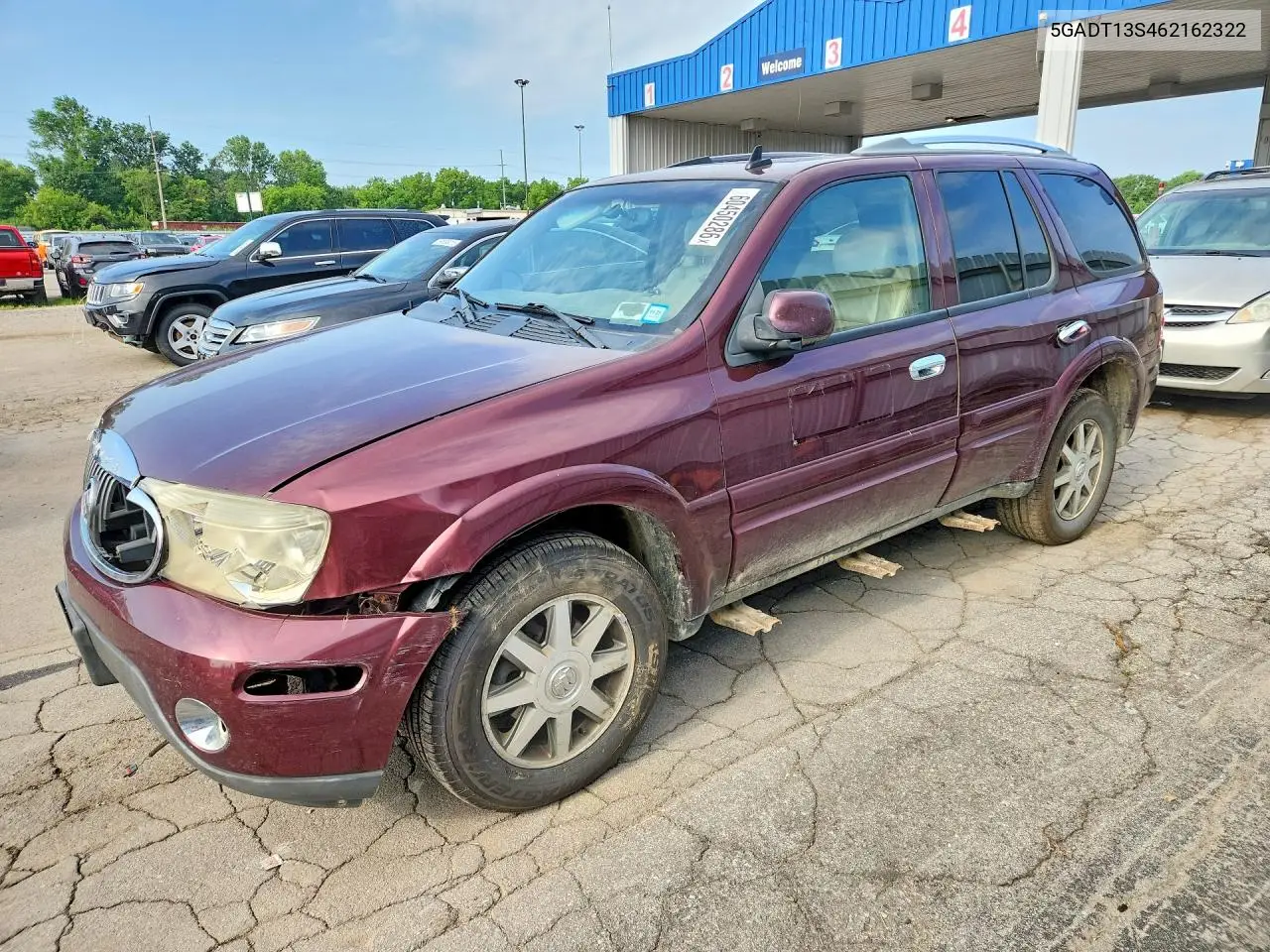 2006 Buick Rainier Cxl VIN: 5GADT13S462162322 Lot: 60450286