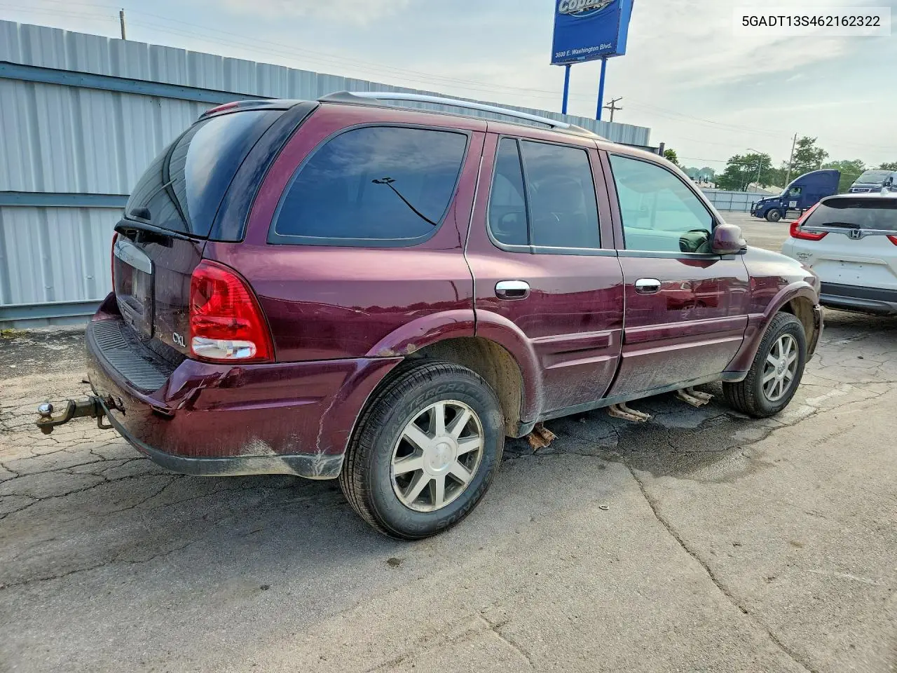 2006 Buick Rainier Cxl VIN: 5GADT13S462162322 Lot: 60450286