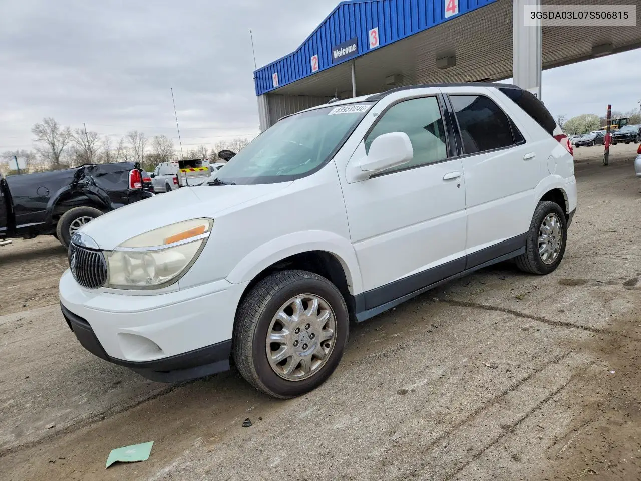 2007 Buick Rendezvous Cx VIN: 3G5DA03L07S506815 Lot: 48959246