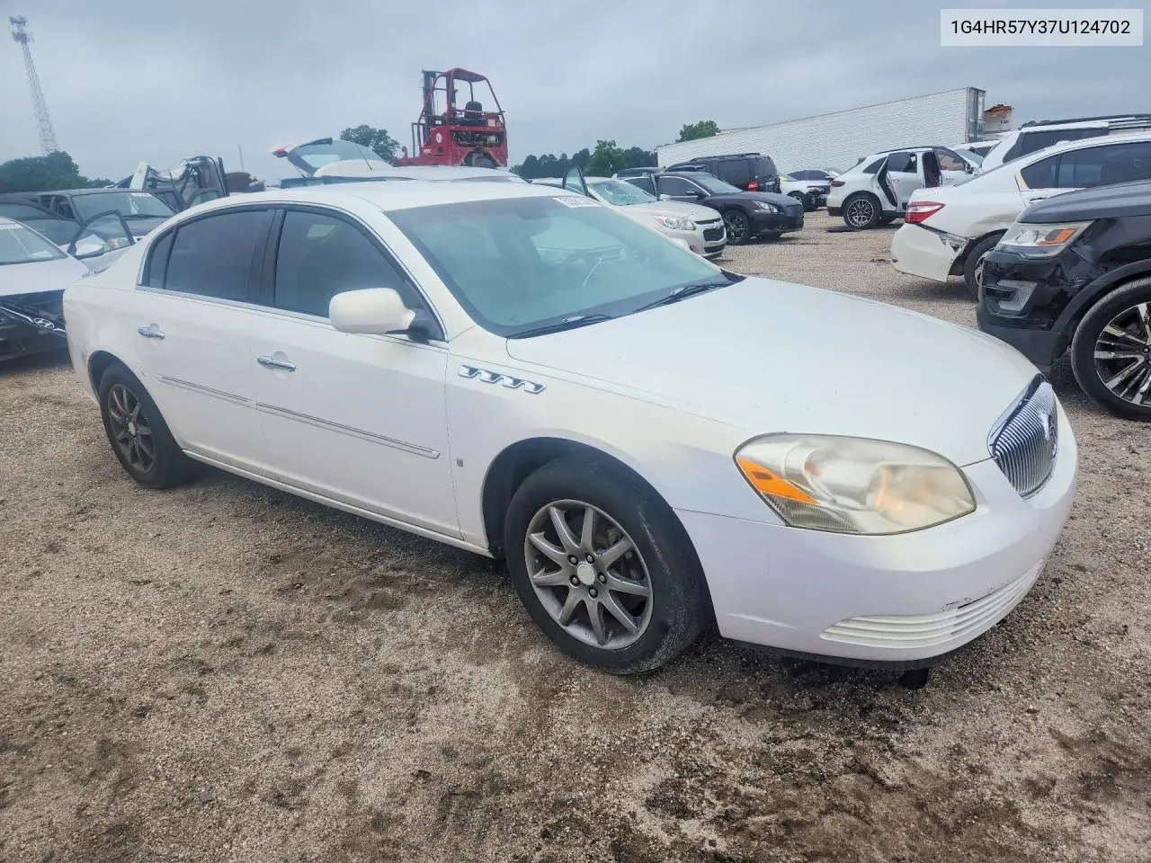 2007 Buick Lucerne Cxl VIN: 1G4HR57Y37U124702 Lot: 52881336