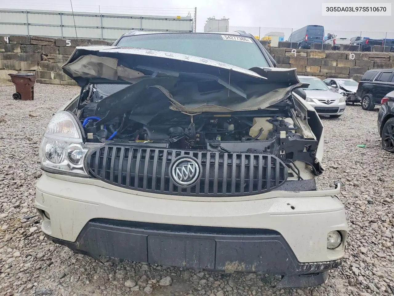 2007 Buick Rendezvous Cx VIN: 3G5DA03L97S510670 Lot: 54277386