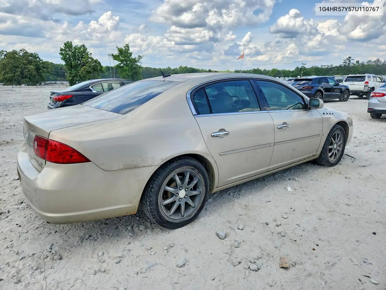 2007 Buick Lucerne Cxl VIN: 1G4HR57Y57U110767 Lot: 54768576
