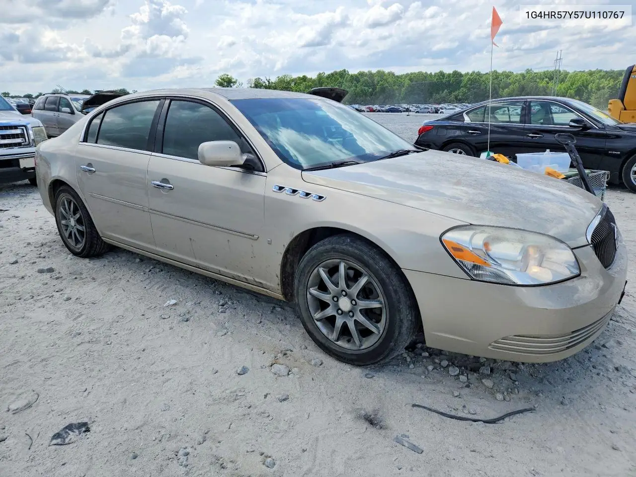 2007 Buick Lucerne Cxl VIN: 1G4HR57Y57U110767 Lot: 54768576