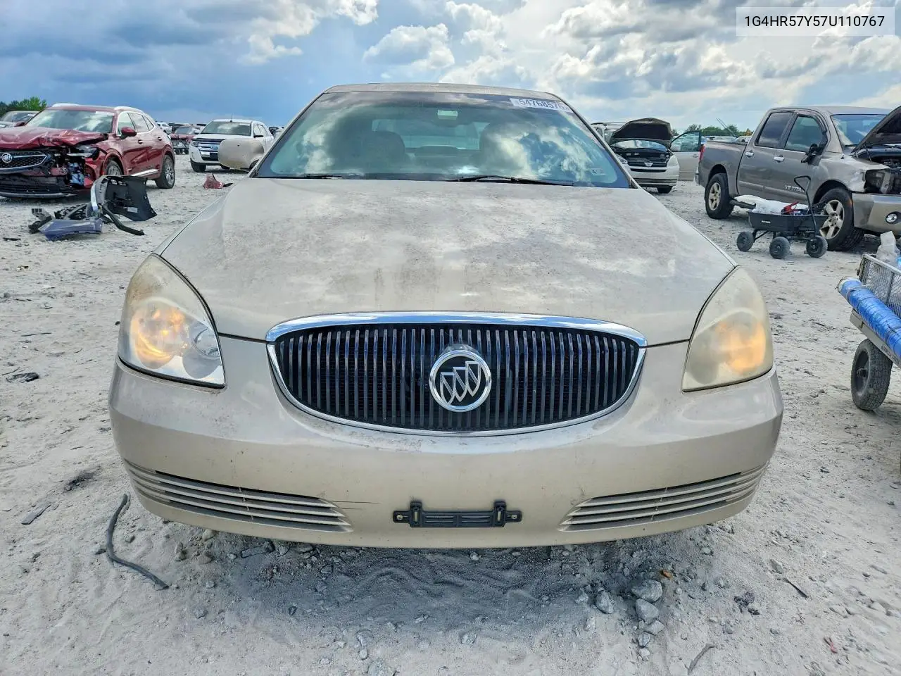 2007 Buick Lucerne Cxl VIN: 1G4HR57Y57U110767 Lot: 54768576