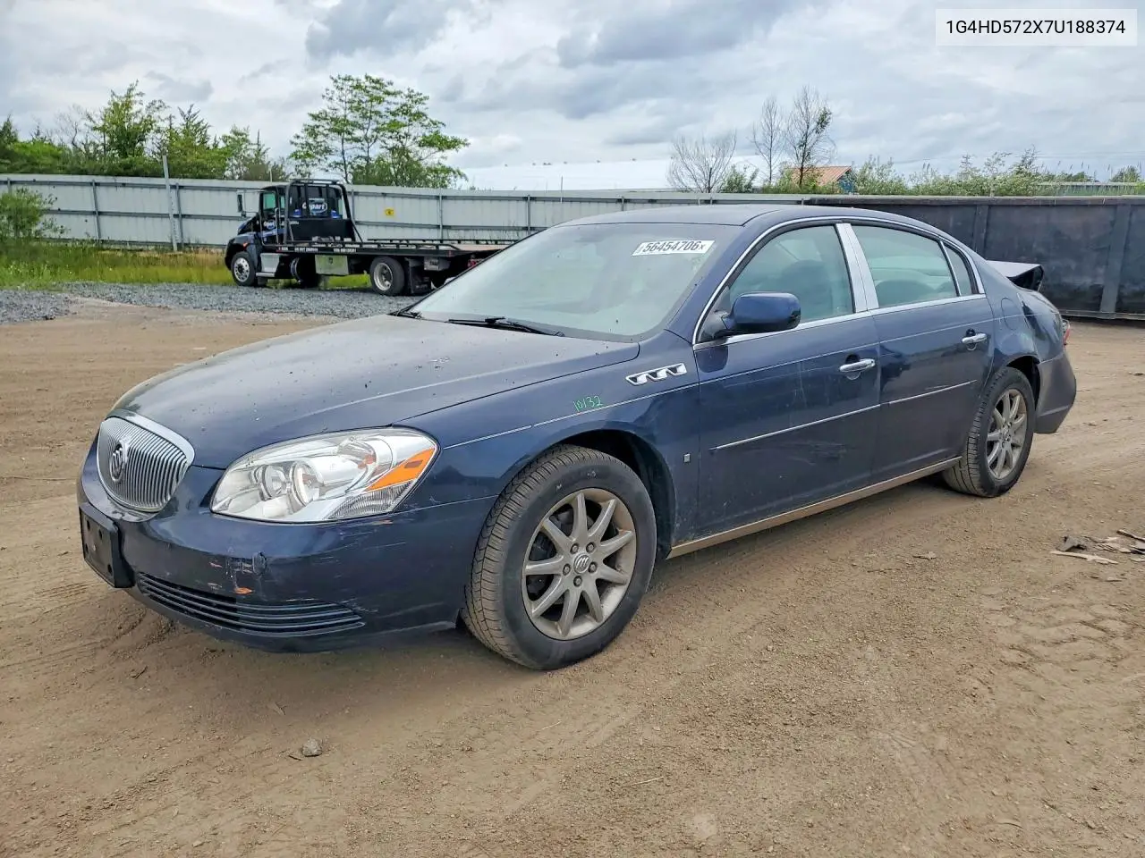 2007 Buick Lucerne Cxl VIN: 1G4HD572X7U188374 Lot: 56454706
