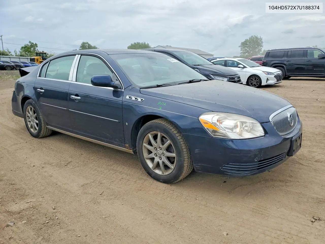 2007 Buick Lucerne Cxl VIN: 1G4HD572X7U188374 Lot: 56454706